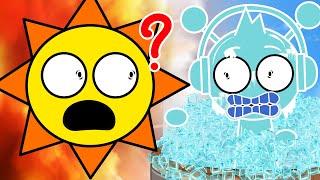 All IQ Challenges Compilation | Oren vs. Mr. Sun || Incredibox Sprunki Animation