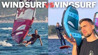 WINDSURFEN vs WINGSURFEN - meine Meinung!