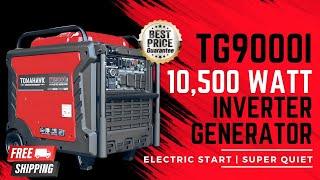 Tomahawk Power - TG9000i 10,500 Watt Inverter Generator