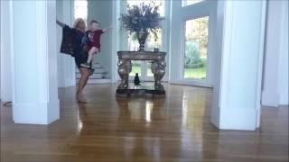 Janet Loper Dances Ballroom With Grandson Deklan Loper