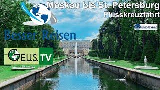 Besser Reisen - Flusskreuzfahrt Moskau bis St.Petersburg #BesserReisen #Moskau #StPetersburg