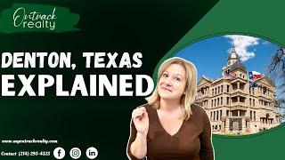 Denton Texas Explained | Full Map Tour