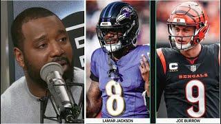 Lamar Jackson is Joe Burrow's Daddy! - Chris Canty bold predict Ravens-Bengals Week 10