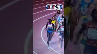 Olympic and World Champion Athing Mu Tripped, Almost Falls, and STILL Qualifies for the 800M Final!