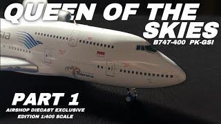 Visiting Airshop Diecast & Unboxing Diecast Garuda Indonesia B747 PK-GSI Exclusive By AD! (Part 1)