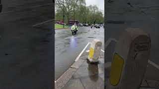 VIP Police escort Kings Coronation London #policemotorcycle #policevehicle #police #vip