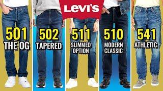 Ultimate Buying Guide To Levis Jeans (501, 502, 511, 541, 510)