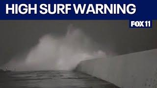 High surf warning issued for Southern California coast communities