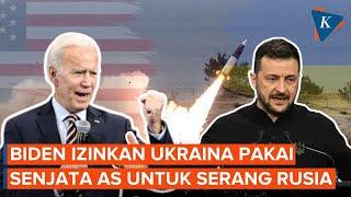 Biden Izinkan Ukraina Gunakan Rudal Jarak Jauh AS untuk Serang Rusia