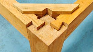 Woodworking Corner Locking Skill Amazing Woodworking Carpenter Japanese Engineering