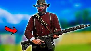 Trolling Red Dead Roleplayers with The MOST OP WEAPON