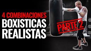 4 COMBINACIONES REALISTAS QUE DEBERIAS PRACTICAR EN BOXEO!