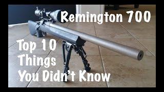 Top 10 Things You Didn't Know About The Remington 700