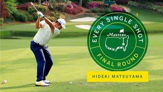 Every Shot From Hideki Matsuyama's Final Round | The Masters