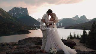 Stunning Summer Elopement at Glacier National Park || Kelsie + Brett