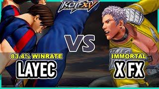 KOF XV  Layec (Rugal/Kim/O.Chris) vs X FX (Kyo/Yashiro/Iori)