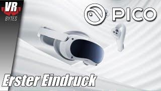 Pico 4 VR / Deutsch / Erster Eindruck / Home Menü und meine erste Erfahrung