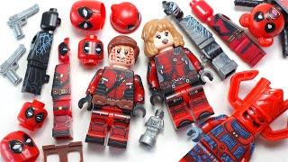 LEGO Deadpool & Wolverine | Lady Deadpool | Venompool | Galactuspool Unofficial Lego Minifigures