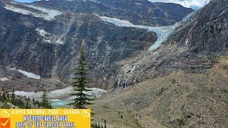 Canadian RockiesMt Edith Cavell's Path of the Glacier Trail in Jasper National Park #hiking