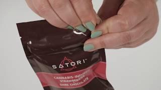 How to open Satori Chocolates Child-Resistant Packaging