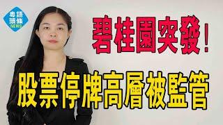 突發！財報難產、股票停牌，碧桂園董事長楊惠妍、總裁莫斌被監管，碧桂園路在何方？#碧桂園#財報 #別墅 #地產 #資本市場 #股票 #停牌