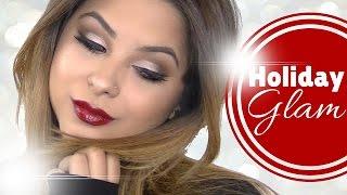 Holiday Glam Makeup Tutorial | ArielHopeMakeup