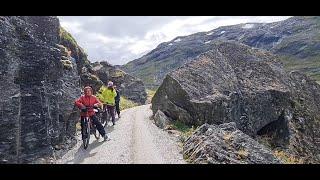 E-bike ride Finse - Flåm - minute by minute