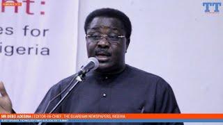 DEBO ADESINA ON FUTURE OF NIGERIAN JOURNALISM IN THE DIGITAL AGE | TT TV