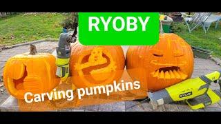 RYOBI carving pumpkings