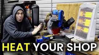 How To Heat A Garage Workshop | Shop Heater Ideas