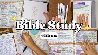 How I Study My Bible | Psalm 19 + Coffee and Bible Time Psalms Devotional 