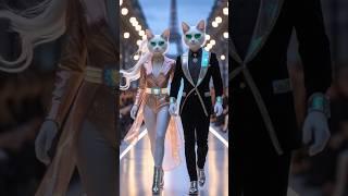 Cat dance #funny #ai #cartoon #cute #cat #shorts #cat  #youtubeshorts #viraldance #trending