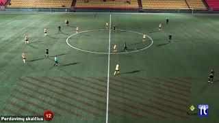 FK Viltis build up from GK - 25 passes (semi pro team)