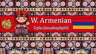 The Sound of the Western Armenian language / dialect (Numbers, Greetings, Words & The Parable)