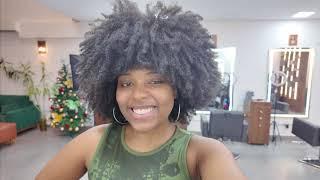 Day trip to Brazil for a Natural Hair Makeover!  Solo Travel Self-Care Journey