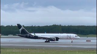 New Pacific Airways landing 757-200 in ANC