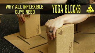 Why All Inflexible Guys Need Yoga Blocks | #yogaformen