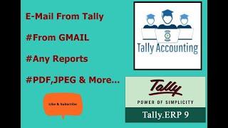 E Mail from Tally || Tally Accounting