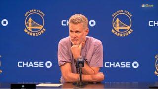 Postgame | Steve Kerr gonna blame Curry and Draymond after Pacers beat Warriors 111-105