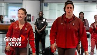 Olympics 2024: Canadian athletes receive warm welcome home from Paris Summer Games