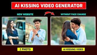 Ai kissing video generator | Kissing ai video editing | 2 photo se kissing video kaise banaye