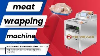 WIN-WIN PACK Affordable meat wrapping machine/High speed commercial packaging machine