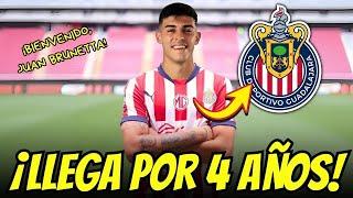 ¡CONFIRMADO! BRUNETTA firma por TRES AÑOS con el REBAÑO | ultimas noticias del chivas hoy