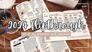 2024 flipthrough | all of my planners and journals 