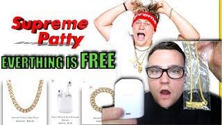 I BOUGHT FREE AIRPODS AND FREE CHAINS FROM SUPREMEPATTY.COM!!! (ARE THEY WORTH IT???)