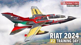 RIAT 2024 Training: ITA/GER Tornado, A4-N, NOR/US F-35,  CAN F-18, QTR F-15, FRA Mirage...