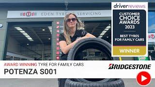 Why The Bridgestone Potenza S001 Is An AWARD WINNING Tyre For Family Cars | DriverReviews 2023