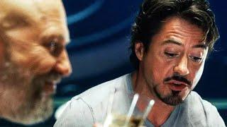 Tony Stark & Obadiah Stane - Pizza Scene - Iron Man (2008) - Movie Clip 4K