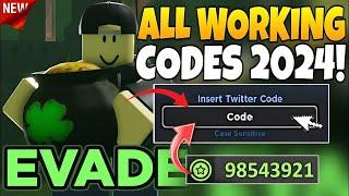 *NEW* ALL WORKING CODES FOR EVADE IN NOVEMBER 2024! ROBLOX EVADE CODES