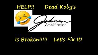 Dead Koby has a broken Johnson.    JM150  Millennium Modeling Amplifier.  Let's Fix This Thing!